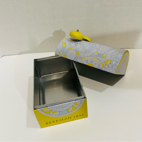 NEW Beekman 1802 Storage Clock Tin - Picture 5 of 6